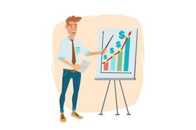 Crowdfunding, Start Up Vector. Professional Creative People. Successful Financial Start Up Strategy Planning Meeting. Cartoon Business Character Illustration