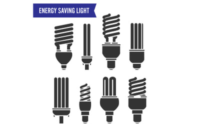 Energy Saving Light Vector