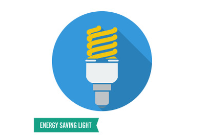 Energy Saving Light Vector