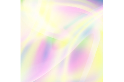 Fluid Iridescent Multicolored Vector Background. Good For Banner, Poster, Brochure. Spectrum Colors