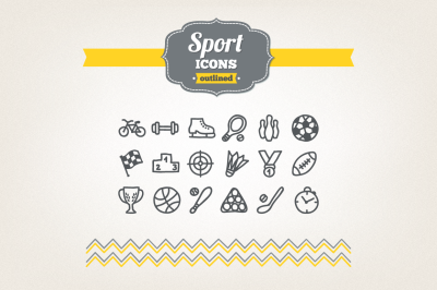 Hand Drawn Sport Icons