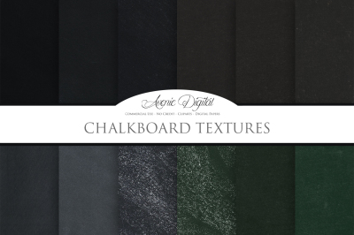 Chalkboard Digital Paper Textures