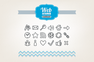 Hand Drawn Web Icons