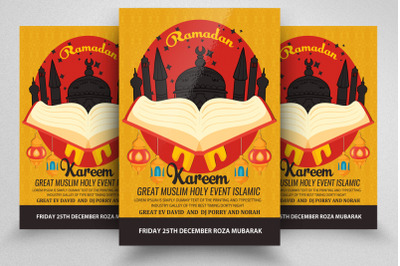 Ramadan Kareem Flyer/Poster