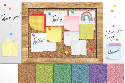 Cork Board Notes