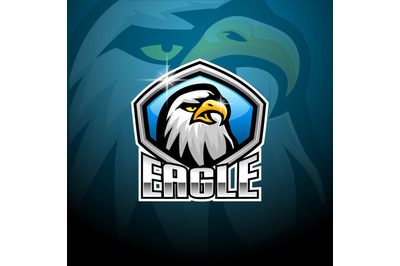 Eagle esport mascot logo