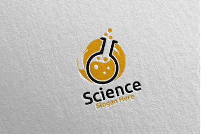 Science and Research Lab Logo Design 56