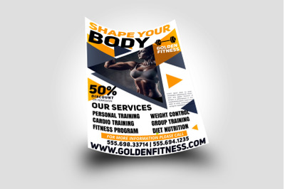Fitness Flyer Template Sports Flyer