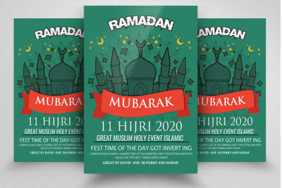 Ramadan Mubarak Flyer/Poster