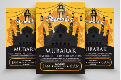 Ramadan Kareem Flyer Template