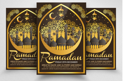 Ramadan Holy Month Flyer Template