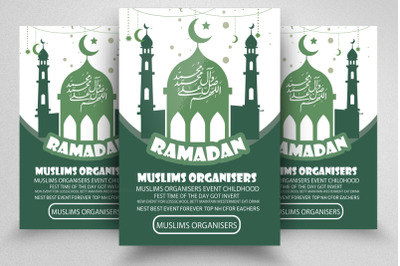 Ramadan Mubarak Flyer