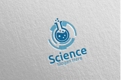 Science and Research Lab Logo Design 68