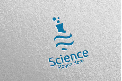 Liquid Science and Research Lab Logo Design 69