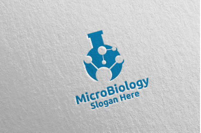 Micro Science and Research Lab Logo Design 73