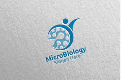 Micro Science and Research Lab Logo Design 75