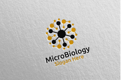 Micro Science and Research Lab Logo Design 80