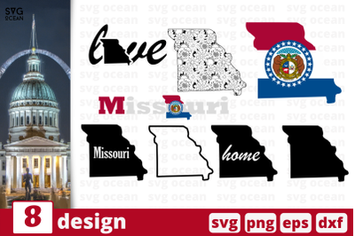 8 MISSOURI svg bundle&2C;&amp;nbsp;map cricut svg