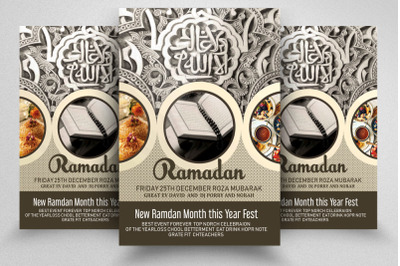 Ramadan Holy Month Flyer Template