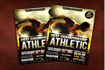 Athletic Championships Sports Flyer