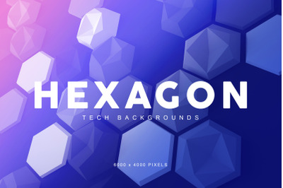 Hexagon Tech Backgrounds 2