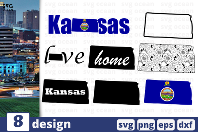 8 KANSAS svg bundle&2C;&amp;nbsp;map cricut svg