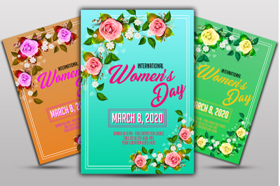 Women Day Flyer Template