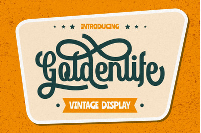 Goldenlife - Vintage Display