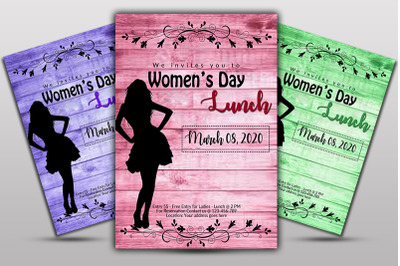 Women Day Flyer Template