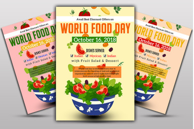 World Food Day Flyer Template