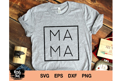 MAMA Square svg - Mama svg - Mama avg, Mama clipart