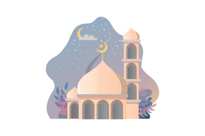 Islam Flat Illustration