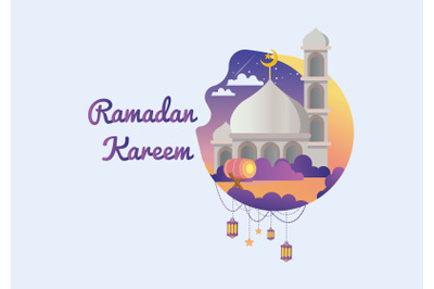 Ramadan Kareem Concept Design Islam