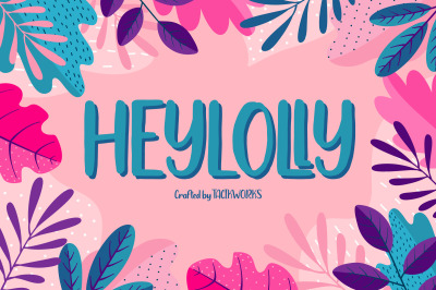 Heylolly Crafty Font