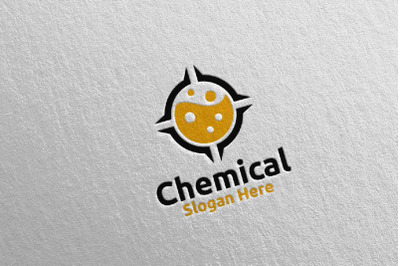 Target Chemical Science and Research Lab Logo Design 97