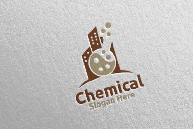 City Chemical Science and Research Lab Logo Design 98