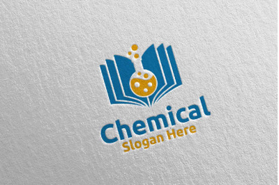 Book Chemical Science and Research Lab Logo Design 99