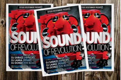 Sound of Revolution Flyer