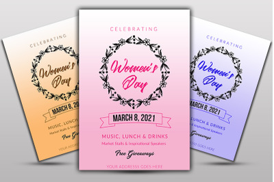 Women&#039;s day  Flyer