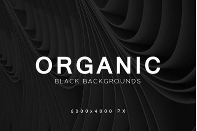 Black Organic Backgrounds 2