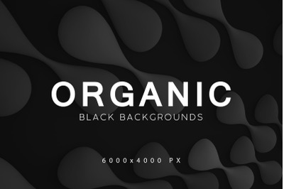 Black Organic Backgrounds 3