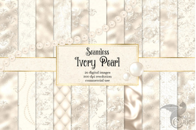 Ivory Pearl Digital Paper