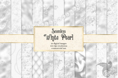 White Pearl Digital Paper