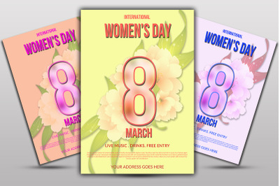 Women&#039;s day  Flyer