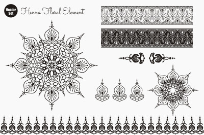 Flower Mandala. Vintage decorative elements. Oriental pattern, vector