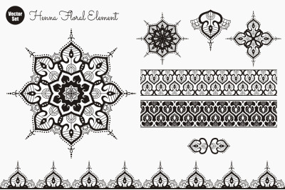 Flower Mandala. Vintage decorative elements. Oriental pattern, vector