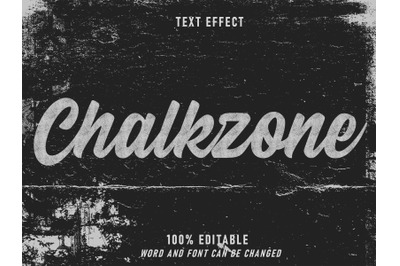 Chalk Effect Retro Style Editable  Style Vintage