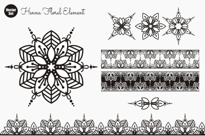 Flower Mandala. Vintage decorative elements. Oriental pattern, vector
