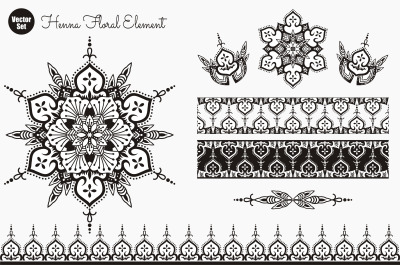 Flower Mandala. Vintage decorative elements. Oriental pattern, vector