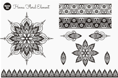 Flower Mandala. Vintage decorative elements. Oriental pattern, vector
